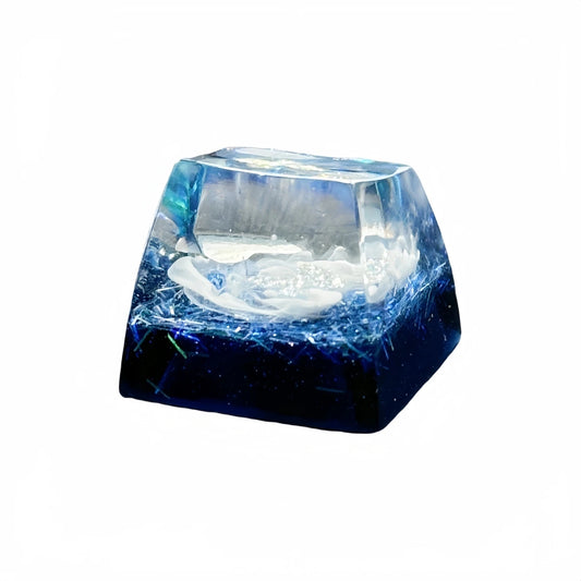 VectaGrid Crystalline ESC | Transparent Artisan Resin Keycap