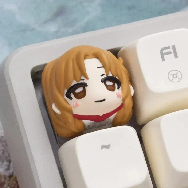 VectaGrid Chibi Collection | Cute Anime Resin Artisan Keycap