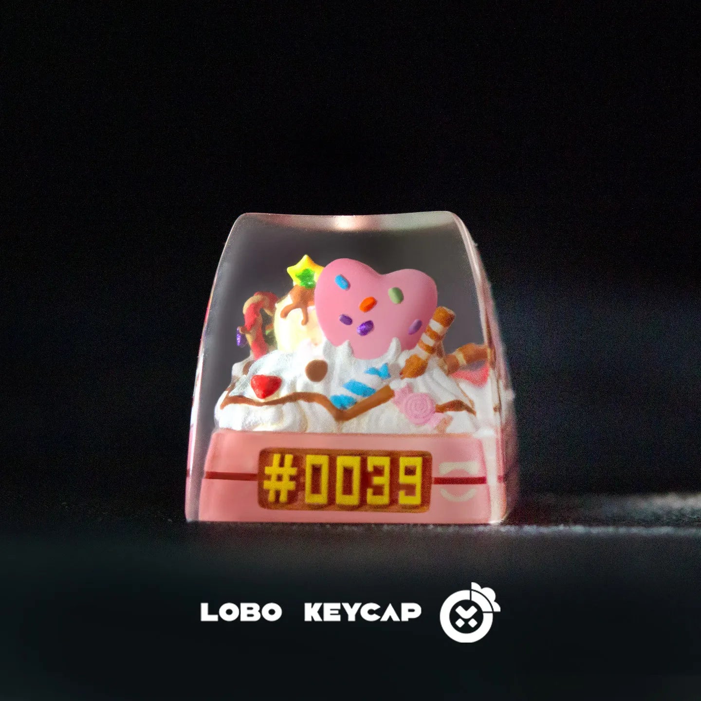 VectaGrid Phantom Series | Cartoon Resin Escape Keycap
