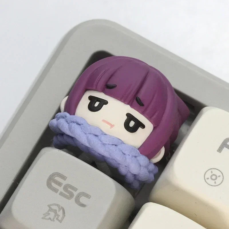 VectaGrid Chibi Collection | Cute Anime Resin Artisan Keycap