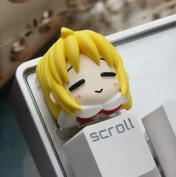 VectaGrid Chibi Collection | Cute Anime Resin Artisan Keycap