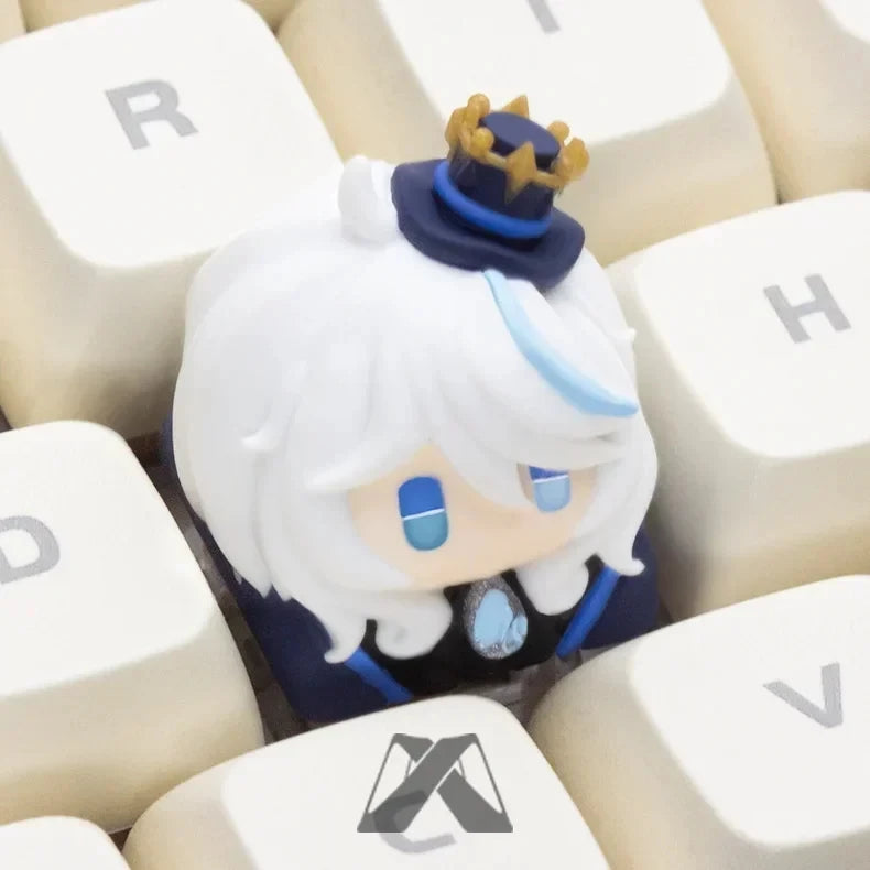 VectaGrid Chibi Collection | Cute Anime Resin Artisan Keycap