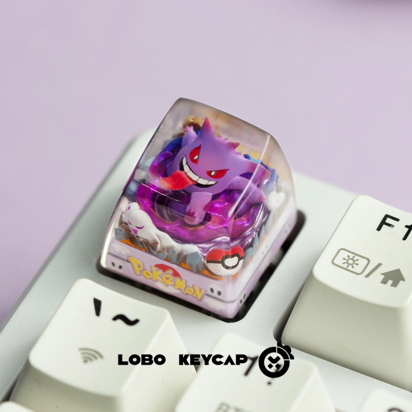 VectaGrid Phantom Series | Cartoon Resin Escape Keycap