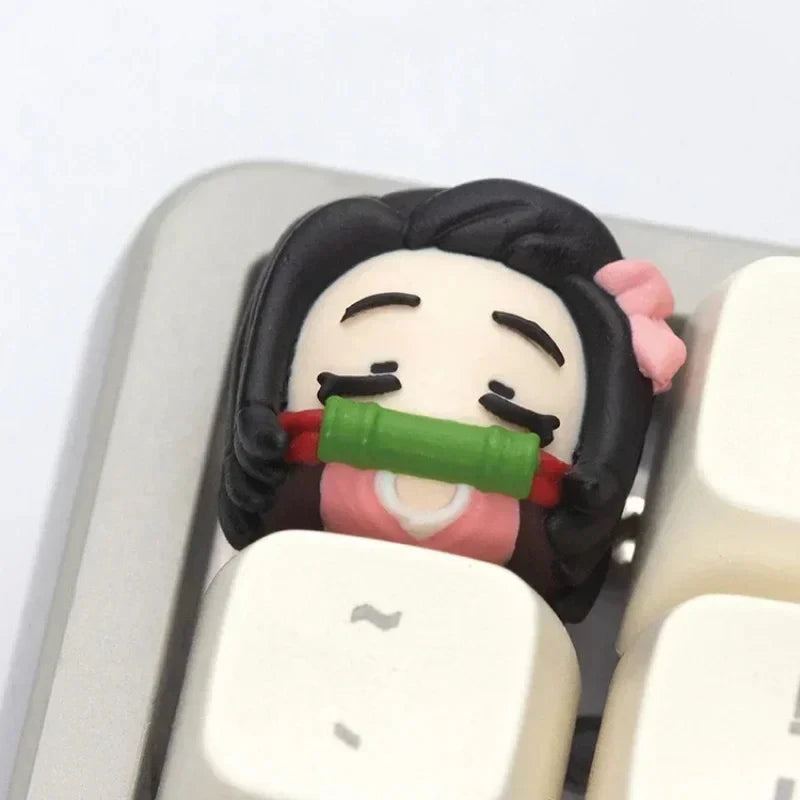 VectaGrid Chibi Collection | Cute Anime Resin Artisan Keycap