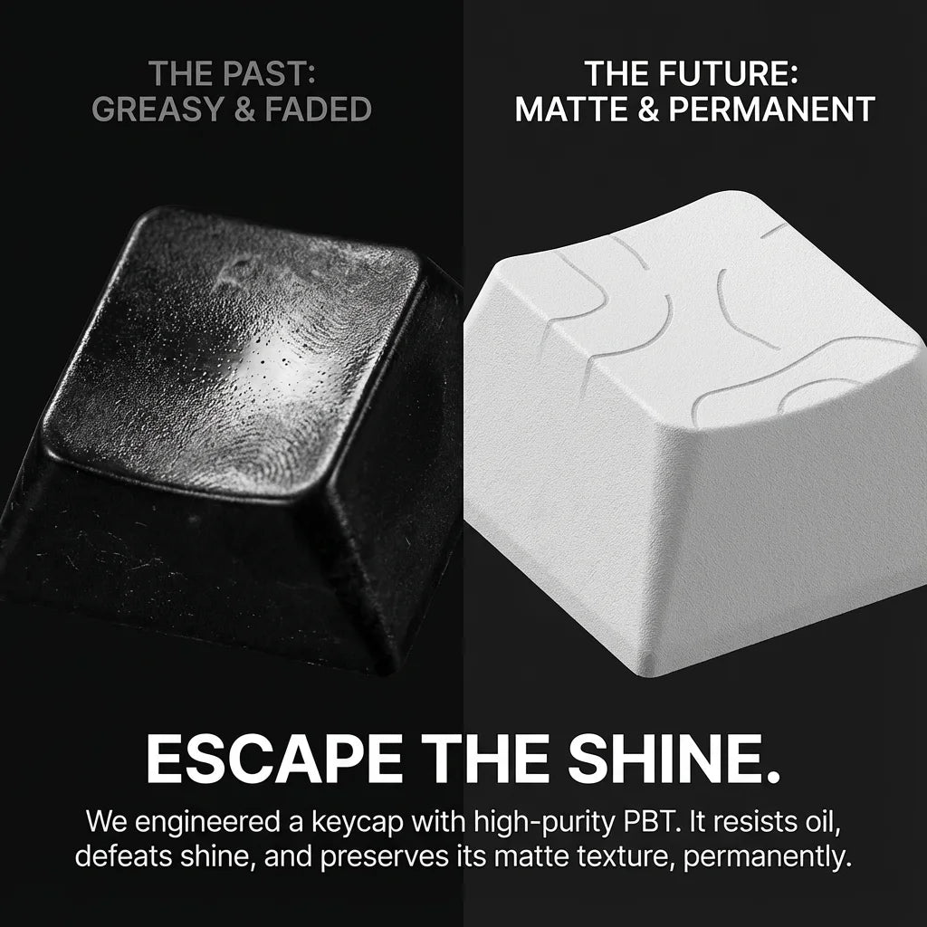 VectaGrid Contour Collection | Side-Glow PBT Keycap Set
