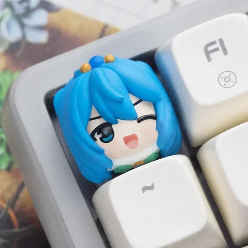 VectaGrid Chibi Collection | Cute Anime Resin Artisan Keycap