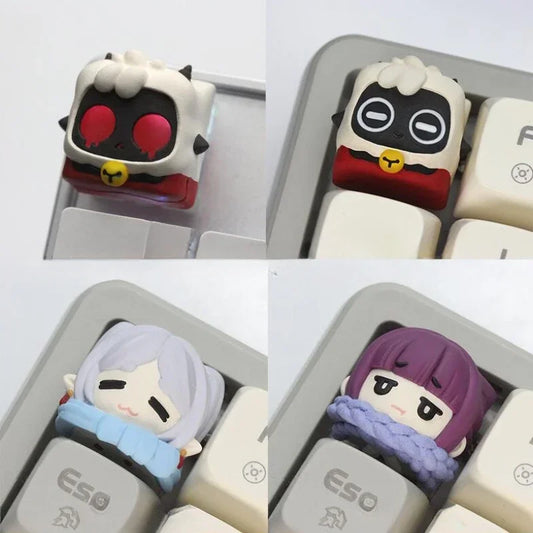 VectaGrid Chibi Collection | Cute Anime Resin Artisan Keycap